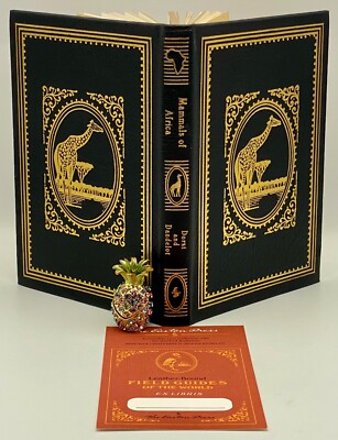 Easton Press Peterson Field Guides MAMMALS OF AFRICA Leather ILLUSTRATED SCARCE!-image