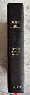 Vintage 1952 Nelson Holy Bible - Revised Standard Version Very Good-image
