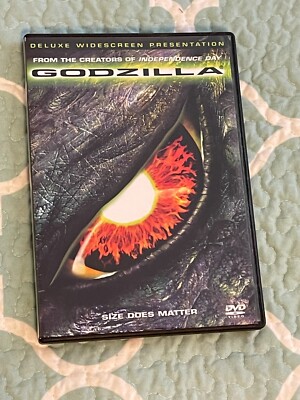 TriStar Godzilla 1998 DVD, New Condition-image