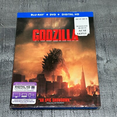 Godzilla (Blu-ray + DVD + Digital HD UltraViolet Combo Pack) DVDs-image