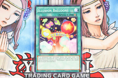 Yugioh Spell Card Illusion Balloons SP15-EN044 1st Edition Common-image