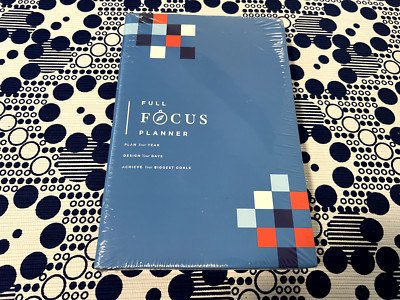 NEW Michael Hyatt & Company FULL FOCUS PLANNER Black Lined One Year Sealed NIP-image