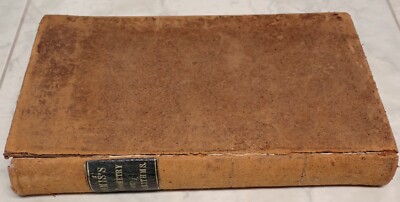 Elements of Plane and Spherical Trigonometry. Loomis. 1872 Leather School Book-image