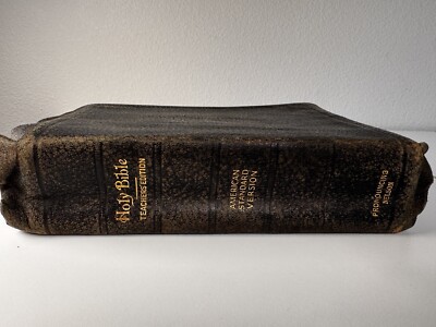 Holy Bible Teachers' Edition American Standard Version Nelson 1901 1929 Leather-image