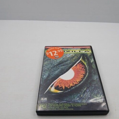 Godzilla (DVD, 1998) Matthew Broderick Sci-Fi Region 4 PAL-image