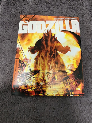 Godzilla Criterion Collection (Blu-ray, 1954) Pop-up W/ Booklet , NM-image