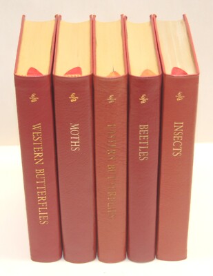 Lot of 5 Roger Tory Peterson Field Guides Easton Butterflies Moths Insects EXC-image