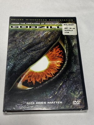   GODZILLA   dvd new sealed -image