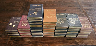 Easton Press Roger Tory Peterson Field Guides Lot of 49 Volumes SIGNED-image