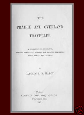 1860 Prairie Overland Traveler CAPTAIN MARCY on CD ROM-image