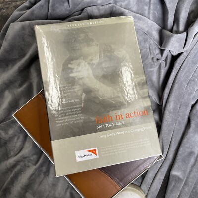 Faith in Action Study Bible World Vision by Zondervan Publishing-image