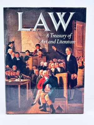 Law A Treasury of Art and Literature Sara Robbins 1990 HC DJ GOOD CONDITION-image