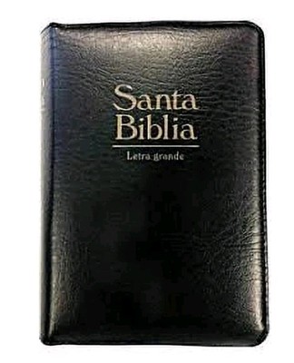 BIBLIA RVR 1960 LETRA GRANDE TAMANO MANUAL NEGRO-image