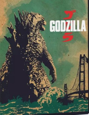 Godzilla (BLU-RAY, 2014, NO 4K! NO 4K! NO 4K!) FREE SAME-DAY SHIPPING!-image