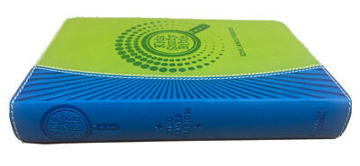 KJV Kids Study Bible Flex Green Blue (English) Leather Book FREE SHINPPIG -image