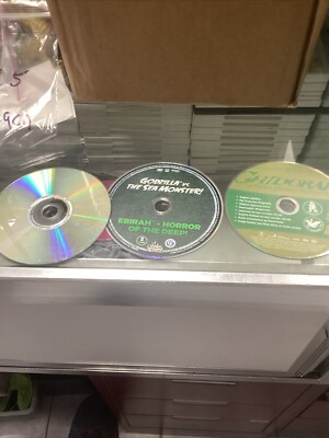 Godzilla DVD Lot Ebirah, Ghidorah -image