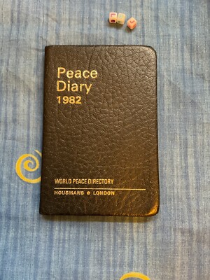 Housmans Peace Diary , with World Peace Directory: SCARCE 1980 Leatherette Ed-image
