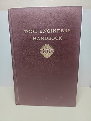 Tool Engineers Handbook Vintage 1959 2nd Edition McGraw Hill JBDS-image