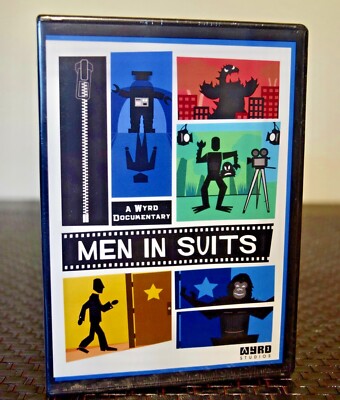 Men In Suits DVD, Wyrd Documentary, Men in Monster Suits, Godzilla, OOP, NEW-image