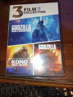3 HITS-Godzilla/Godzilla: Kind Of The Monsters / Kong Skull Island (DVD) (#FF)-image