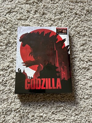 Godzilla (2014) Blu-ray SteelBook) (Blufans Exclusive #23 Full Slipbox #491 NEW✅-image