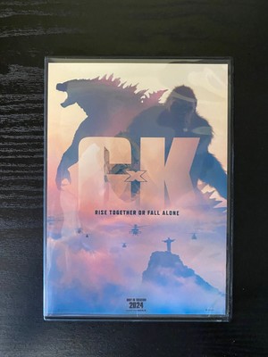 Godzilla Vs. Kong ALL REGIONS DVD INTERNATIONAL IMPORT FREE POSTAGE-image