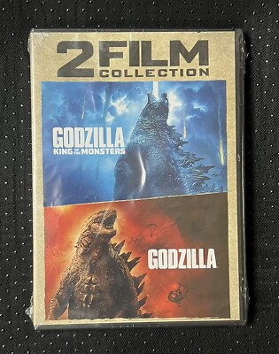 2 FILM COLLECTION 😲 GODZILLA 🔥 GODZILLA KOM (DVD 📀 2014), BRAND NEW, SEALED-image