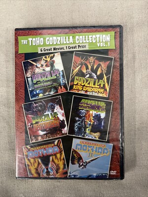 The Toho Godzilla Collection Vol. 1 (DVD, 2015) vs King Ghidorah Mothra *SEALED*-image