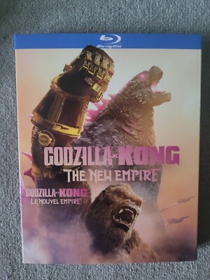 Godzilla x Kong  (Slipcover only,No Case,No Disc.RARE Can. Ed.WITH FRENCH)-image