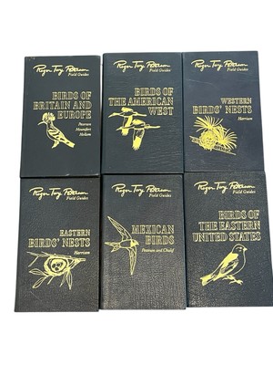Roger Tory Peterson Field Guides Birds 50th Anniversary 6 Books American West ++-image
