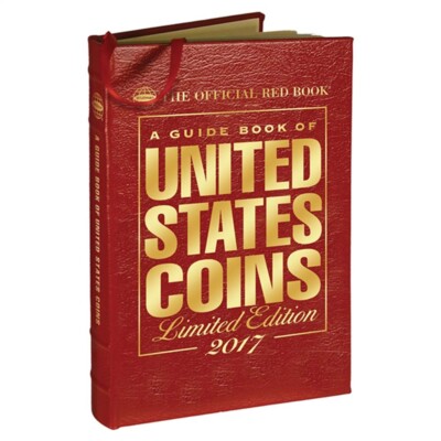 The Official Red Book Guide United States US Coins 2017 Leather Limited Edition-image