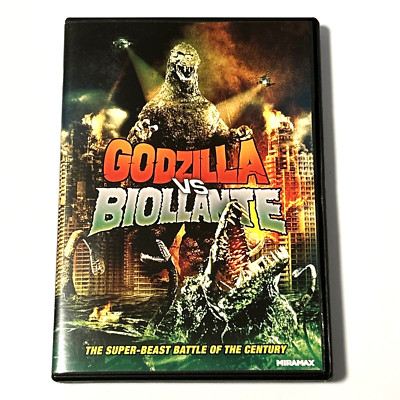 Godzilla vs. Biollante (DVD, 2012) RARE dvd OOP-image