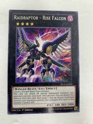 Yugioh! Raidraptor - Rise Falcon - SP15-EN037 - Shatterfoil - 1st Edition Near M-image