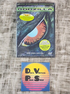 Godzilla DVD Widescreen Deluxe Edition 1998 Matthew Broderick NEW-image