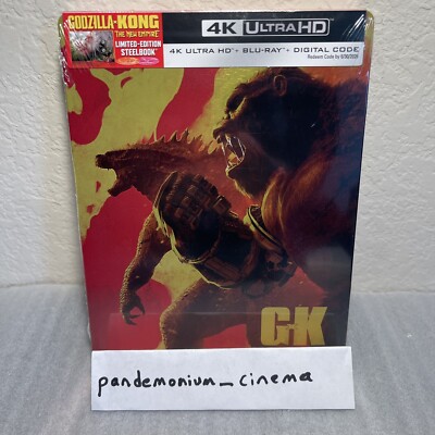 Godzilla X Kong: The New Empire (Steelbook)(4K UHD+Bluray+Digital) Walmart Exclu-image