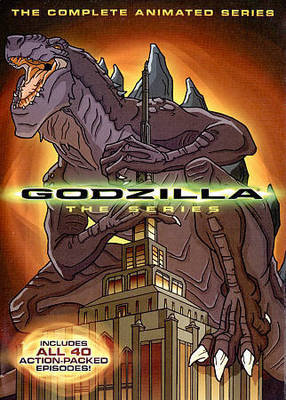 Godzilla The Complete Animated Series Ian Ziering DVD 4 DISCS NEW EXPEDITED-image