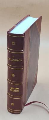 Il Decameron / Giovanni Boccaccio ; 49 Novelle Commentate Da Att [Leather Bound]-image