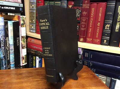 Vintage Naves Topical Bible - Digest Of The Holy Scriptures - Southwestern 1962 -image