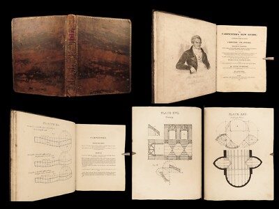 1826 Architecture 1ed Carpenters Guide Construction Wood Working Illustrated-image