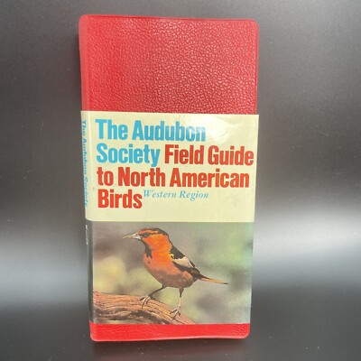 The Audubon Society Field Guide North American Birds Western Region w Dust Cover-image