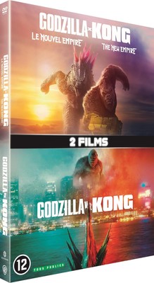 Godzilla vs kong + godzilla X kong : le nouvel empire (DVD) (UK IMPORT)-image