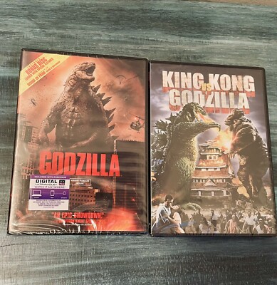 Godzilla Movies - 2 New DVDs Factory Sealed-image