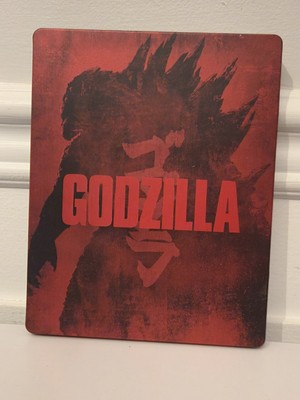 Godzilla (2014) 2-Discs Blu Ray DVD Steel Book BestBuy Canada Perfect Discs!-image