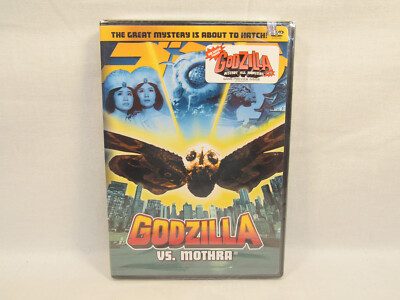 Godzilla Vs. Mothra 1964 DVD Cult Classic NEW FACTORY SEALED RARE OOP-image
