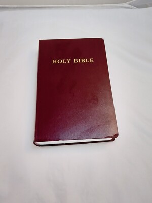 Holy Bible New KJV Reference Edition Leather - Large Print-image