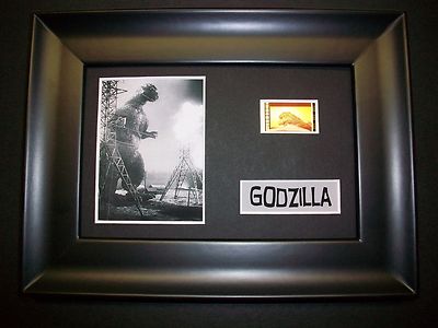 GODZILLA Framed Movie Film Cell Memorabilia Compliments poster dvd-image