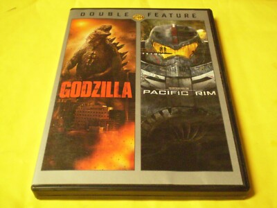 Godzilla / Pacific Rim    (2-DVD set, 2014)   Monster Horror  Sci-Fi-image