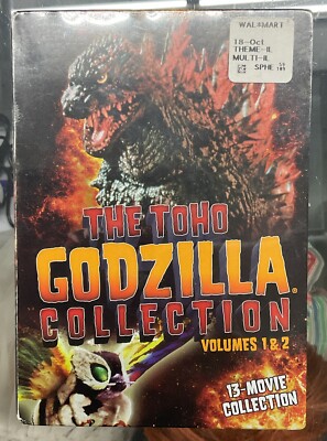 The ToHo Godzilla Collection Volumes 1 & 2 DVD, 2016, 13-Movie Collection Sealed-image