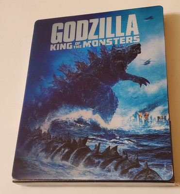 NEW SEALED Godzilla King Of The Monsters - 2019 4K UHD & Blu-ray with Lenticular-image