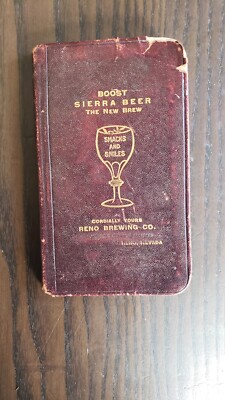 1907 Cocktail guide : Smacks and Smiles Reno Brewing Co.-image
